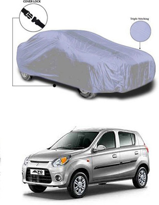 Coverit Car Cover For Maruti Suzuki Alto 800 (Without Mirror Pockets)(Silver)