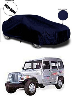 Billseye Car Cover For Mahindra Marshal (Without Mirror Pockets)(Blue)