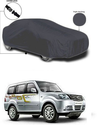 Billseye Car Cover For Tata Sumo Grande (Without Mirror Pockets)(Grey)