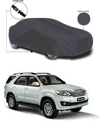 Coverit Car Cover For Toyota Fortuner Old (Without Mirror Pockets)(Grey)