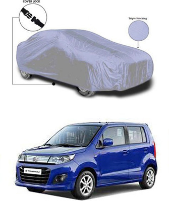 Billseye Car Cover For Maruti Suzuki WagonR Stingray (Without Mirror Pockets)(Silver)