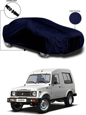 Billseye Car Cover For Maruti Suzuki Gypsy (Without Mirror Pockets)(Blue)