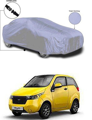 Coverit Car Cover For Mahindra e2o (Without Mirror Pockets)(Silver)