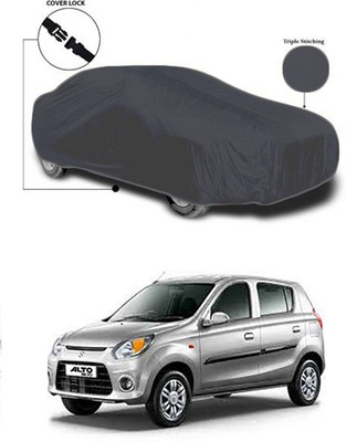 Coverit Car Cover For Maruti Suzuki Alto 800 (Without Mirror Pockets)(Grey)