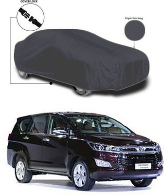 Coverit Car Cover For Toyota Innova Crysta (Without Mirror Pockets)(Grey)