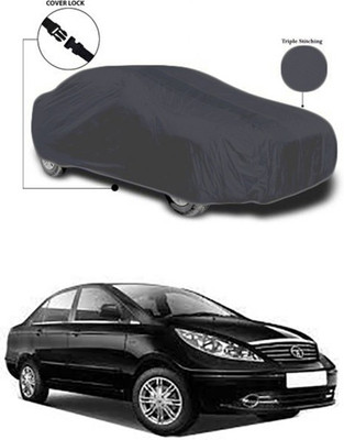 Billseye Car Cover For Tata Manza (Without Mirror Pockets)(Grey)