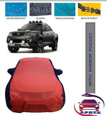 APNEK Car Cover For Tata Xenon XT (With Mirror Pockets)(Red, Blue)