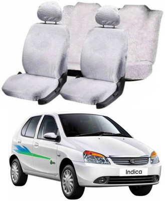 Chiefride Cotton Car Seat Cover For Tata Indica(All Detachable Headrest, Without Back Seat Arm Rest, 5 Seater, 2 Back Seat Head Rests)