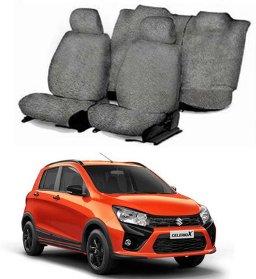 Chiefride Cotton Car Seat Cover For Maruti Celerio(5 Seater, 2 Back Seat Head Rests)