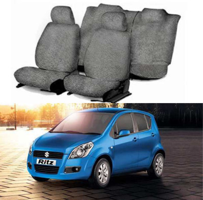 Chiefride Cotton Car Seat Cover For Maruti Ritz(All Detachable Headrest, Without Back Seat Arm Rest, 5 Seater, 2 Back Seat Head Rests)