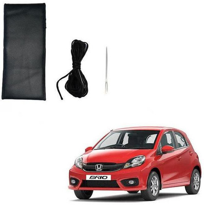 arneja trading company Hand Stiched Steering Cover For Honda Brio(Black, Leatherite)