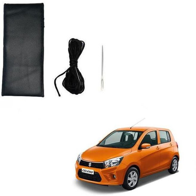 arneja trading company Hand Stiched Steering Cover For Maruti Celerio(Black, Leatherite)