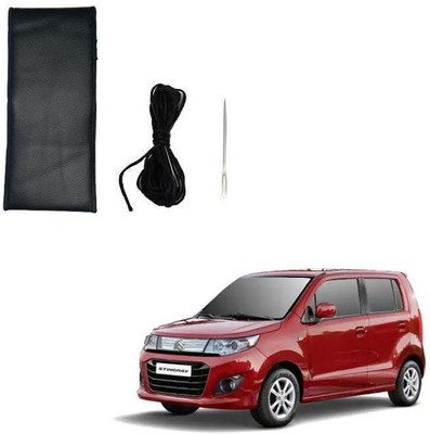 arneja trading company Hand Stiched Steering Cover For Maruti WagonR Stingray(Black, Leatherite)