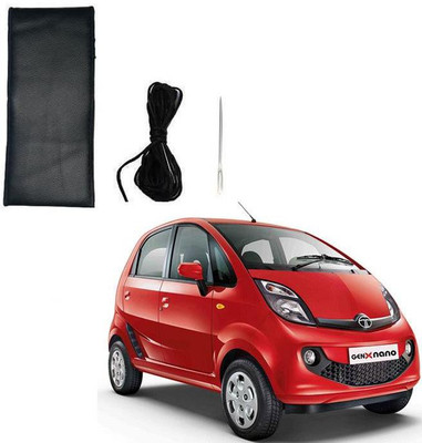 arneja trading company Hand Stiched Steering Cover For Tata Nano(Black, Leatherite)