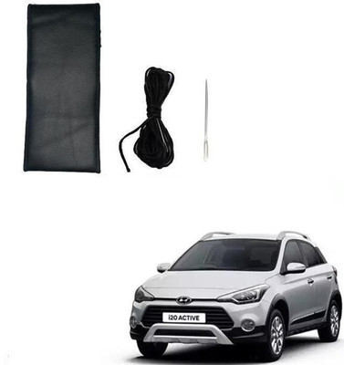 arneja trading company Hand Stiched Steering Cover For Hyundai i20(Black, Leatherite)