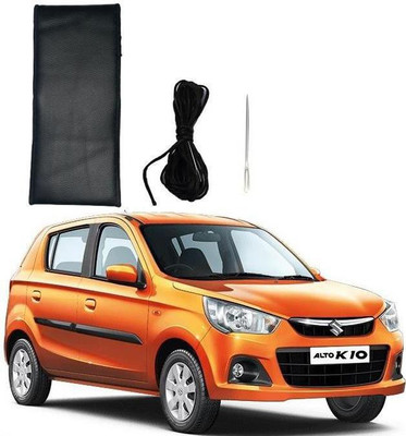 arneja trading company Hand Stiched Steering Cover For Maruti Alto K10(Black, Leatherite)