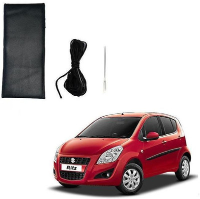 arneja trading company Hand Stiched Steering Cover For Maruti Ritz(Black, Leatherite)