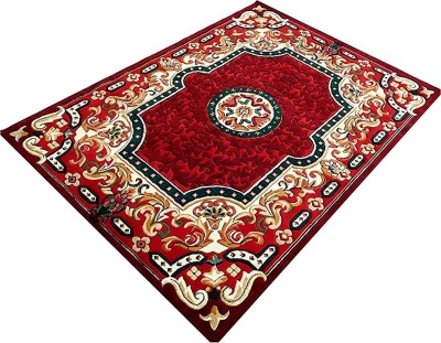 DSIRE Red Polypropylene Carpet(6 ft,  X 8 ft, Rectangle)