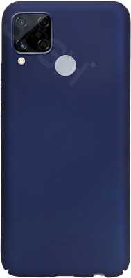 SoSh Back Cover for RealMe C15(Blue, Hard Case, Pack of: 1)