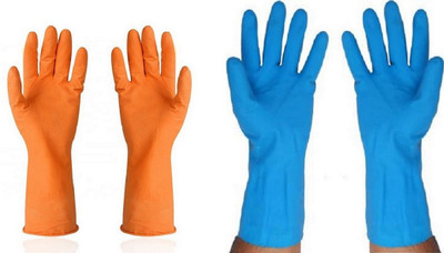 RBGIIT Wet and Dry Disposable Glove Set(Medium Pack of 4)