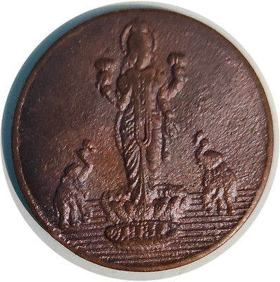 ANK ONE ANNA LORD LAXMI STANDING 1818 EIC TOKEN Ancient Coin Collection(1 Coins)
