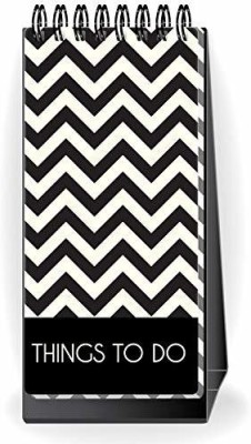 Nourish Desktop Standing To Do List Regular Planner/Organizer Ruled 50 Pages(CHEVRON)