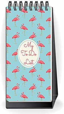 Nourish Desktop Standing To Do List Regular Planner/Organizer Ruled 50 Pages(FLAMINGO)