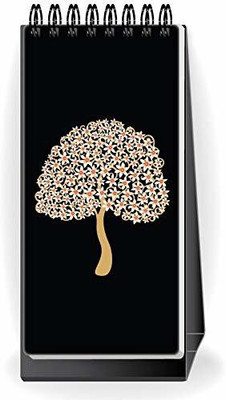 Nourish Desktop Standing To Do List Regular Planner/Organizer Ruled 50 Pages(TREE BLACK)