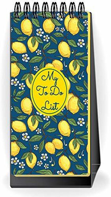 Nourish Desktop Standing To Do List Regular Planner/Organizer Ruled 50 Pages(LEMON)