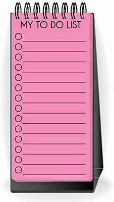 Nourish Desktop Standing To Do List Regular Planner/Organizer Ruled 50 Pages(Multicolor)