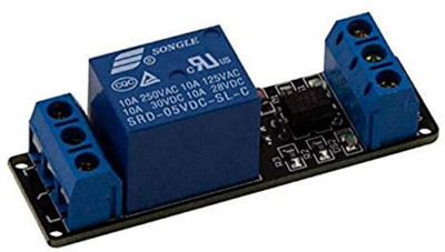 DHRUV-PRO 1 Channel 5V 10A Relay Module WITH OPTOCOUPLER - AC and DC Appliance Control Micro Controller Board Electronic Hobby Kit