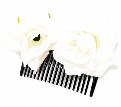 rayie collection rayie hair comb clip and hair clip for women Hair Claw(White)