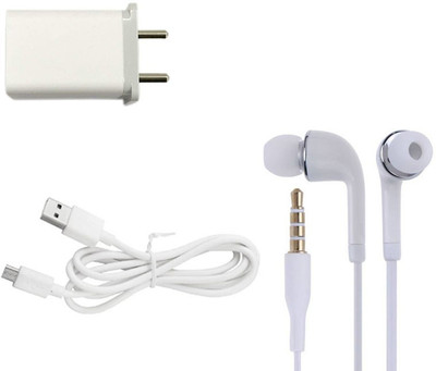 Badger Wall Charger Accessory Combo for Realme C3,Realme Narzo 10A,Realme Narzo 20A, Realme C12 Original Adapter Like Wall Charger, Mobile Power Adapter, Fast Charger, Android Smartphone Charger, High Speed Travel Charger With 1 Meter Micro USB Cable Charging Cable Data Cable(White)