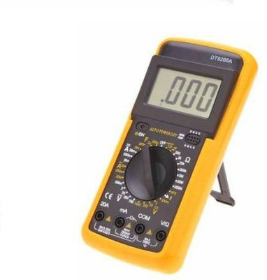 AMAZEE DT9205A Digital Multimeter Capacitance MultiMeter With Probes For Measuring AC/DC Voltage, Current, Resistance and Continuity Digital Multimeter(2000 Counts)