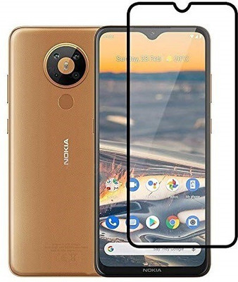 Hyper Edge To Edge Tempered Glass for Nokia 5.3(Pack of 1)