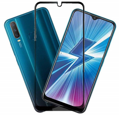 HOBBYTRONICS Edge To Edge Tempered Glass for VIVO V20 SE, VIVO V20, VIVO Y73, OPPO F15(Pack of 1)