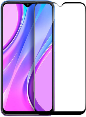 DMJHP Edge To Edge Tempered Glass for realme C20(Pack of 1)