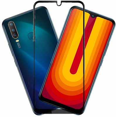 HOBBYTRONICS Edge To Edge Tempered Glass for VIVO V20 SE(Pack of 1)