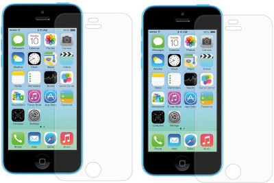 MOBILIVE Tempered Glass Guard for Apple iPhone 5C, iPhone 5s, iPhone 5(Pack of 2)