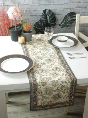 ROMEE Multicolor 183 cm Table Runner(Polyester)