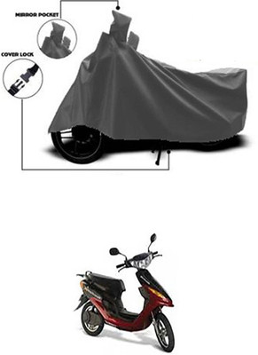 Coverit Two Wheeler Cover for Indus(Yo Electron, Grey)