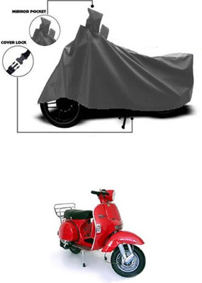 Coverit Two Wheeler Cover for LML(Grey)