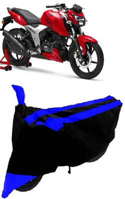 APNEK Waterproof Two Wheeler Cover for TVS(Apache RTR 160 4V, Blue)