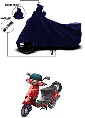 Billseye Two Wheeler Cover for Kinetic(Blue)