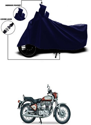 Coverit Two Wheeler Cover for Royal Enfield(Blue)