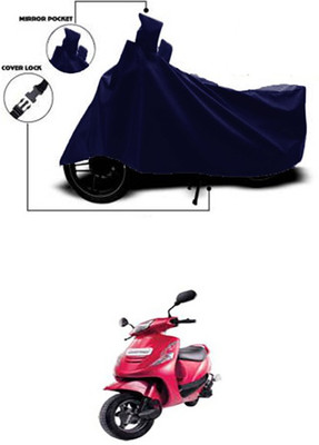 Coverit Two Wheeler Cover for Mahindra(Kine, Blue)