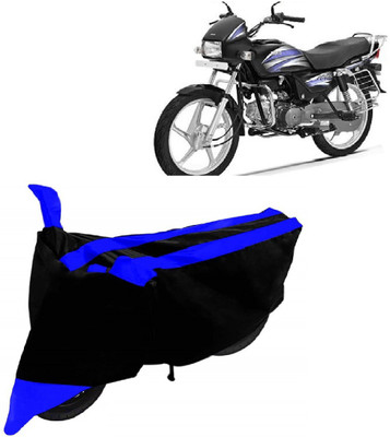 BS Autohub Two Wheeler Cover for Hero(Splendor Plus, Blue)