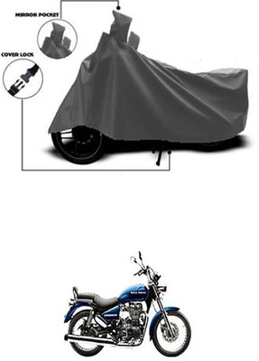 Coverit Two Wheeler Cover for Royal Enfield(Thunderbird 500, Grey)
