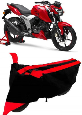 APNEK Waterproof Two Wheeler Cover for TVS(Apache RTR 160 4V, Red)