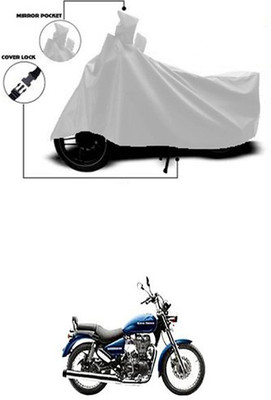 Billseye Two Wheeler Cover for Royal Enfield(Thunderbird 500, Silver)